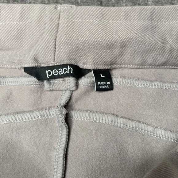 ❤️❤️Peach Couture Skinny Pants Size Large - Picture 2 of 3